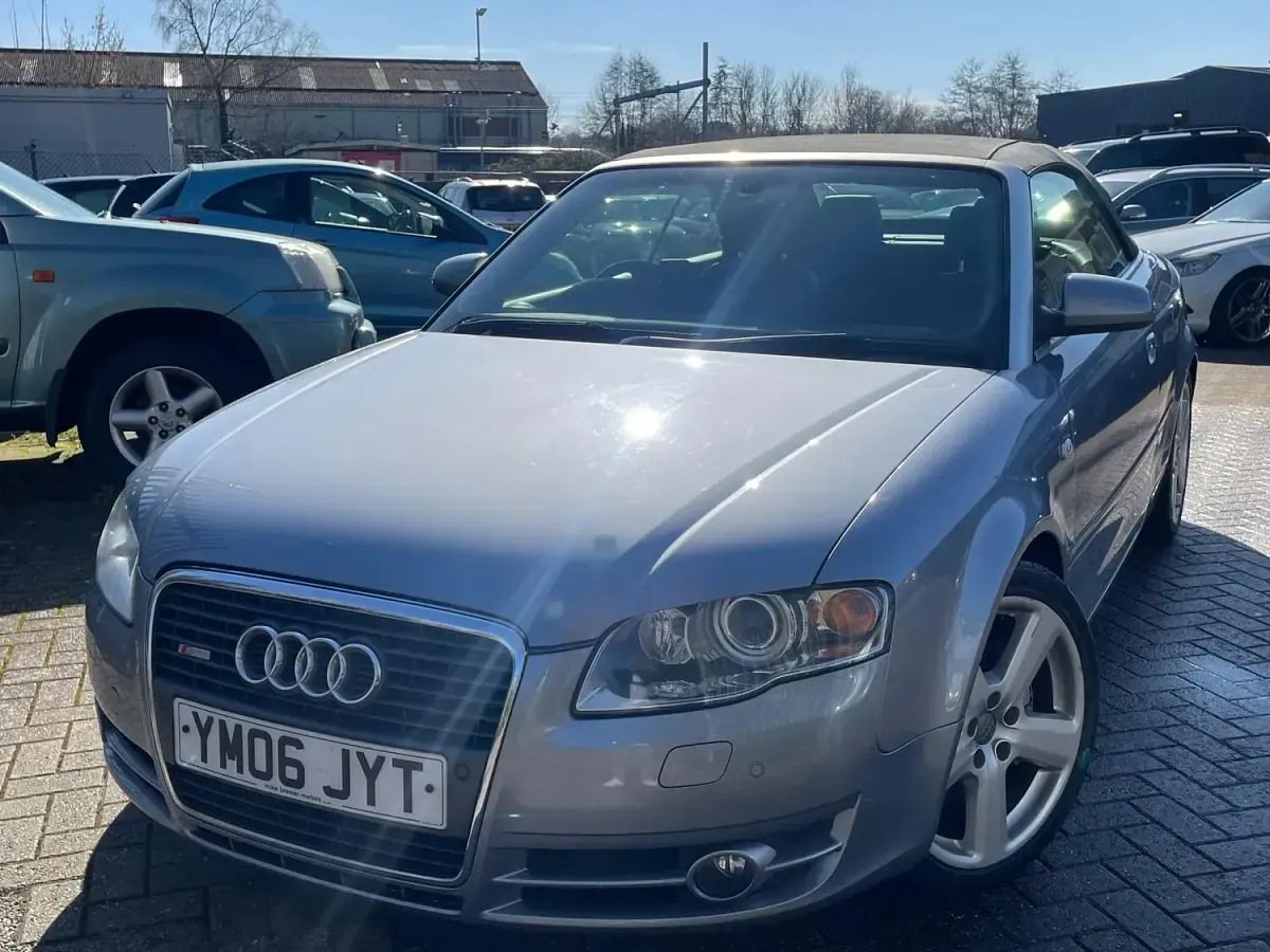 Used Audi A4 Cabriolet S-Line 2006 Silver Cabriolet