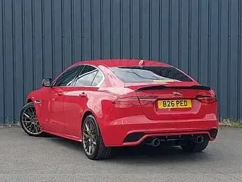 Used Jaguar XE R-Dynamic 2019 Red Sedan