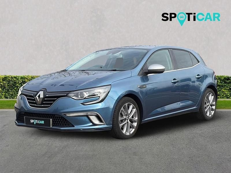 Used Renault Mégane GT Line GT-Line 128 HP (94 kW) 2017 Blue Hatchback