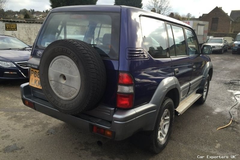 Used Toyota Land Cruiser 123 HP (90 kW) 1997 SUV
