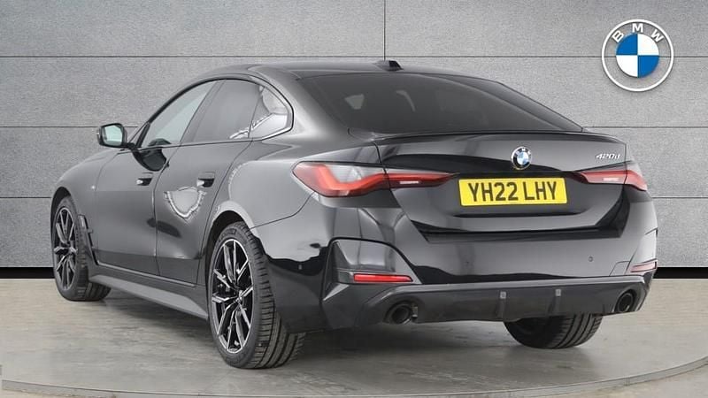 Used BMW 420 Gran Coupé M Sport 190 HP (139 kW) 2022 Black Coupe