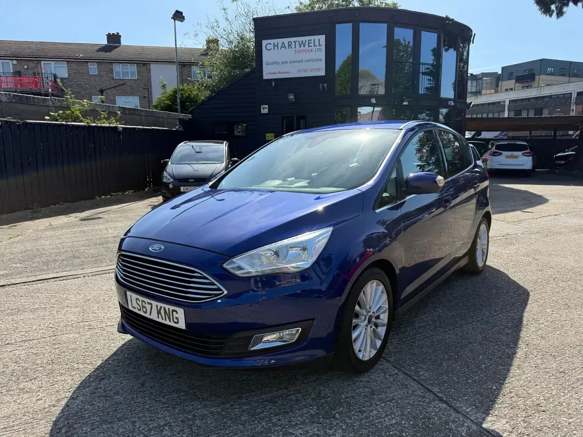 Used Ford C-MAX Titanium 2017 Blue MPV