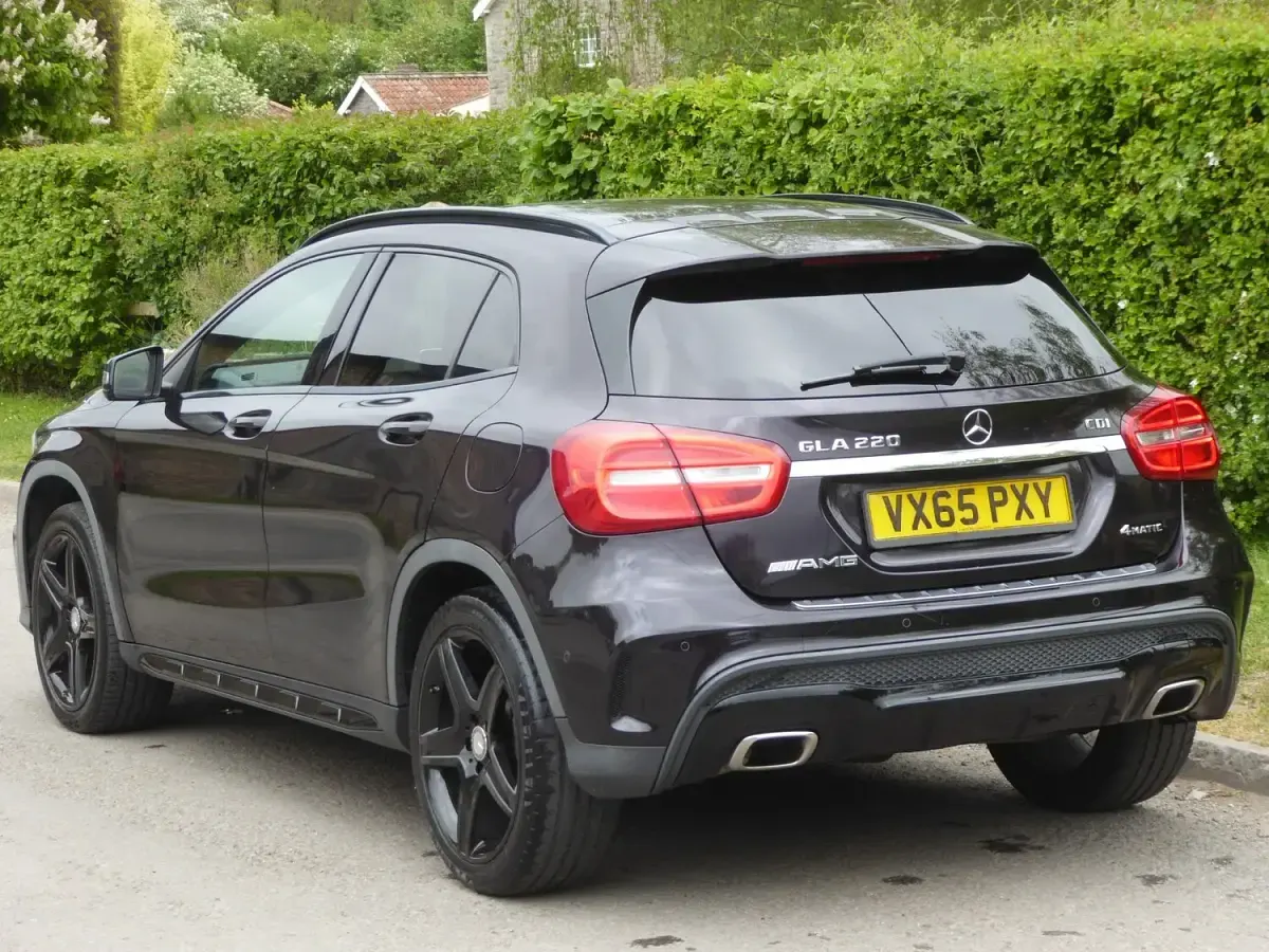 Used Mercedes GLA220 AMG line 2015 Mauve purple SUV