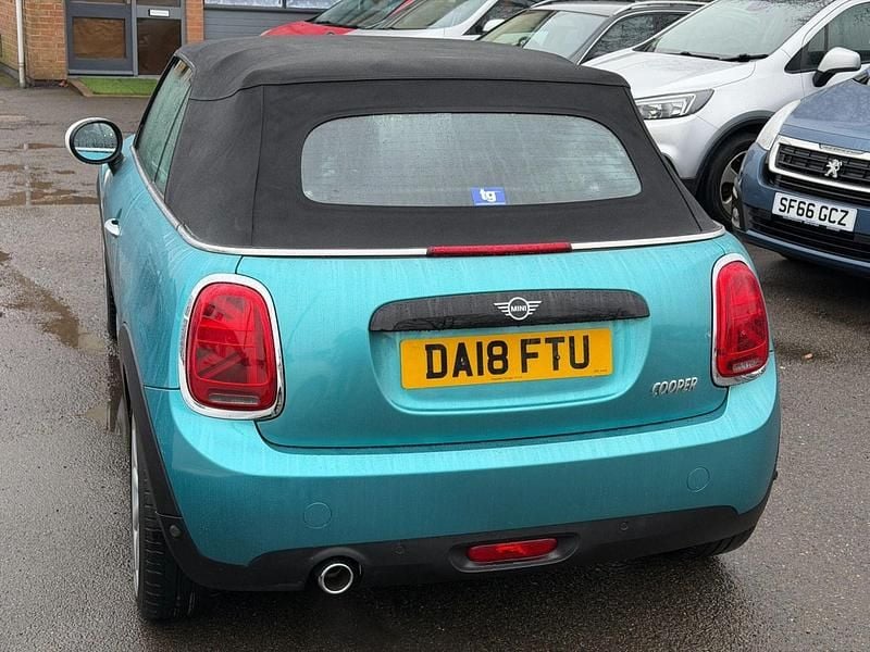 Used Mini Cooper Cabriolet 2018 Turquoise Cabriolet