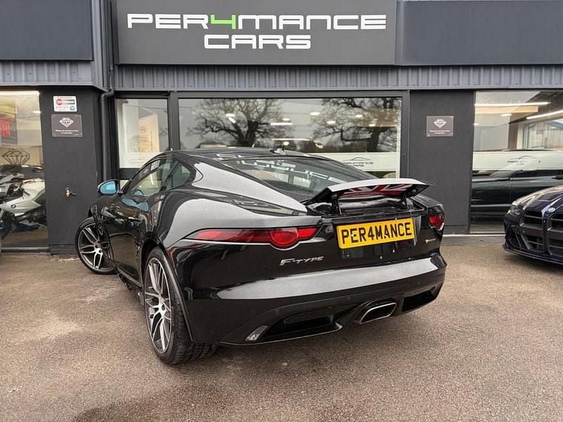 Used Jaguar F-Type R-Dynamic 300 HP (220 kW) 2017 Black Coupe