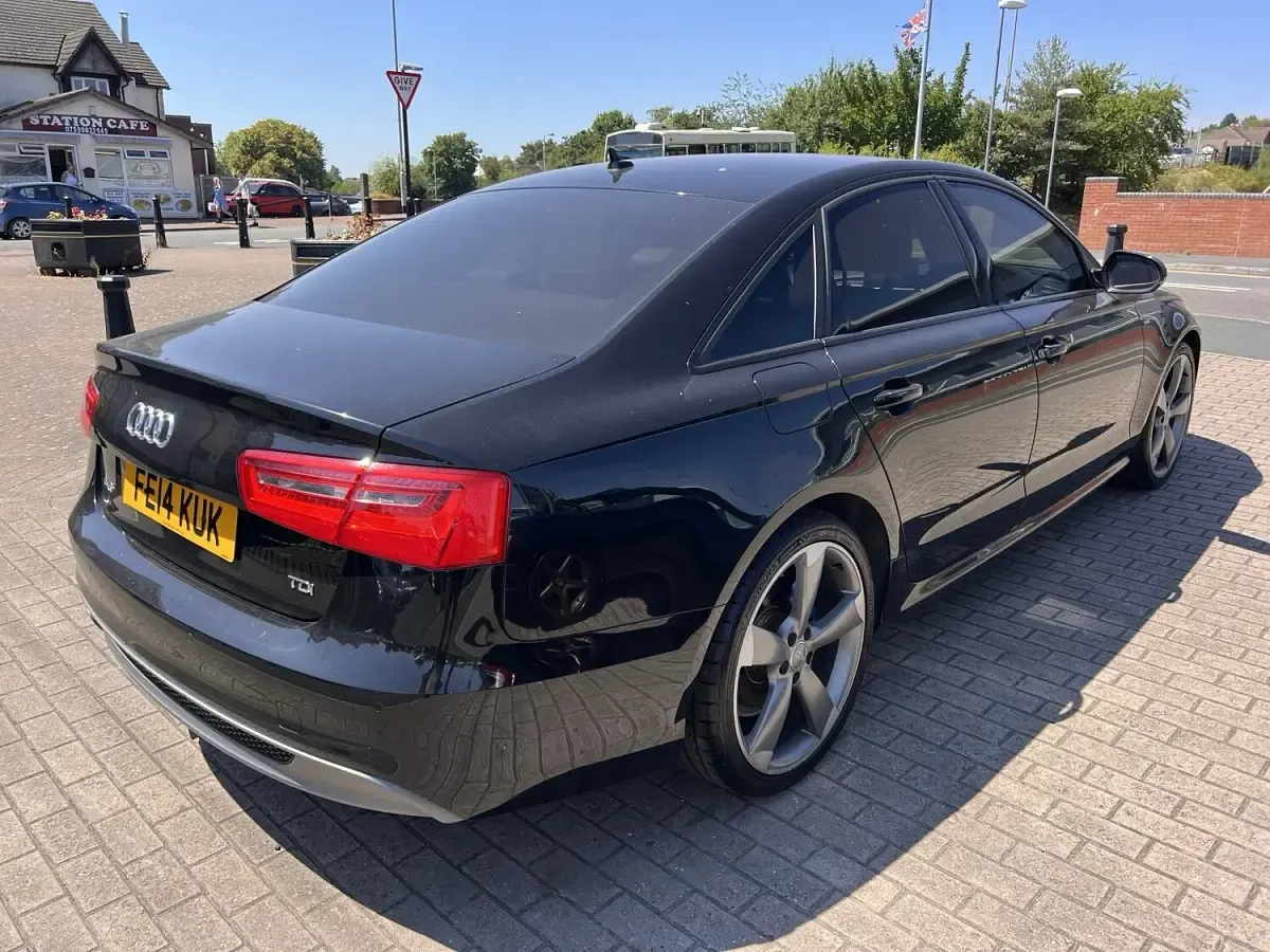 Used Audi A6 Black Edition 2014 Black Sedan