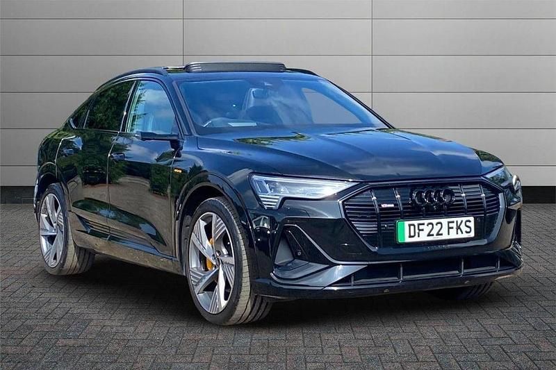 Black Used 2022 Audi e-tron Sportback Advanced SUV | £36,850 - Image 1/4