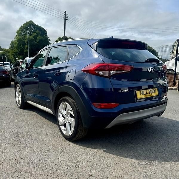 Used Hyundai Tucson Edition 177 HP (130 kW) 2018 Blue SUV
