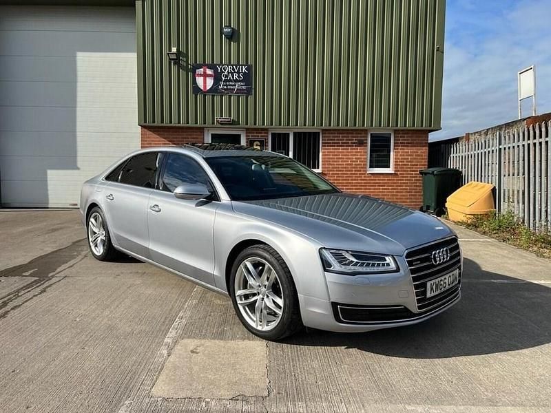 Silver Used 2017 Audi A8 Advanced Sedan | £17,195 (Good price) - Image 1/3