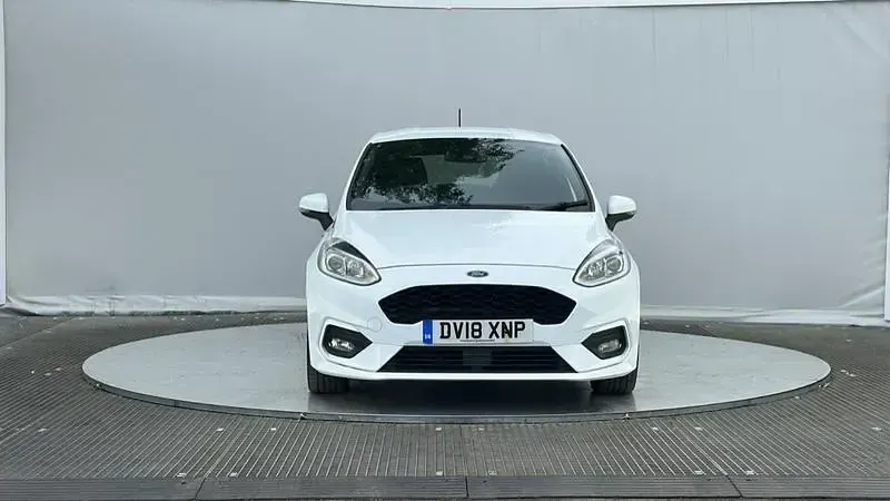 Used Ford Fiesta ST-Line X 125 HP (91 kW) 2018 White Hatchback