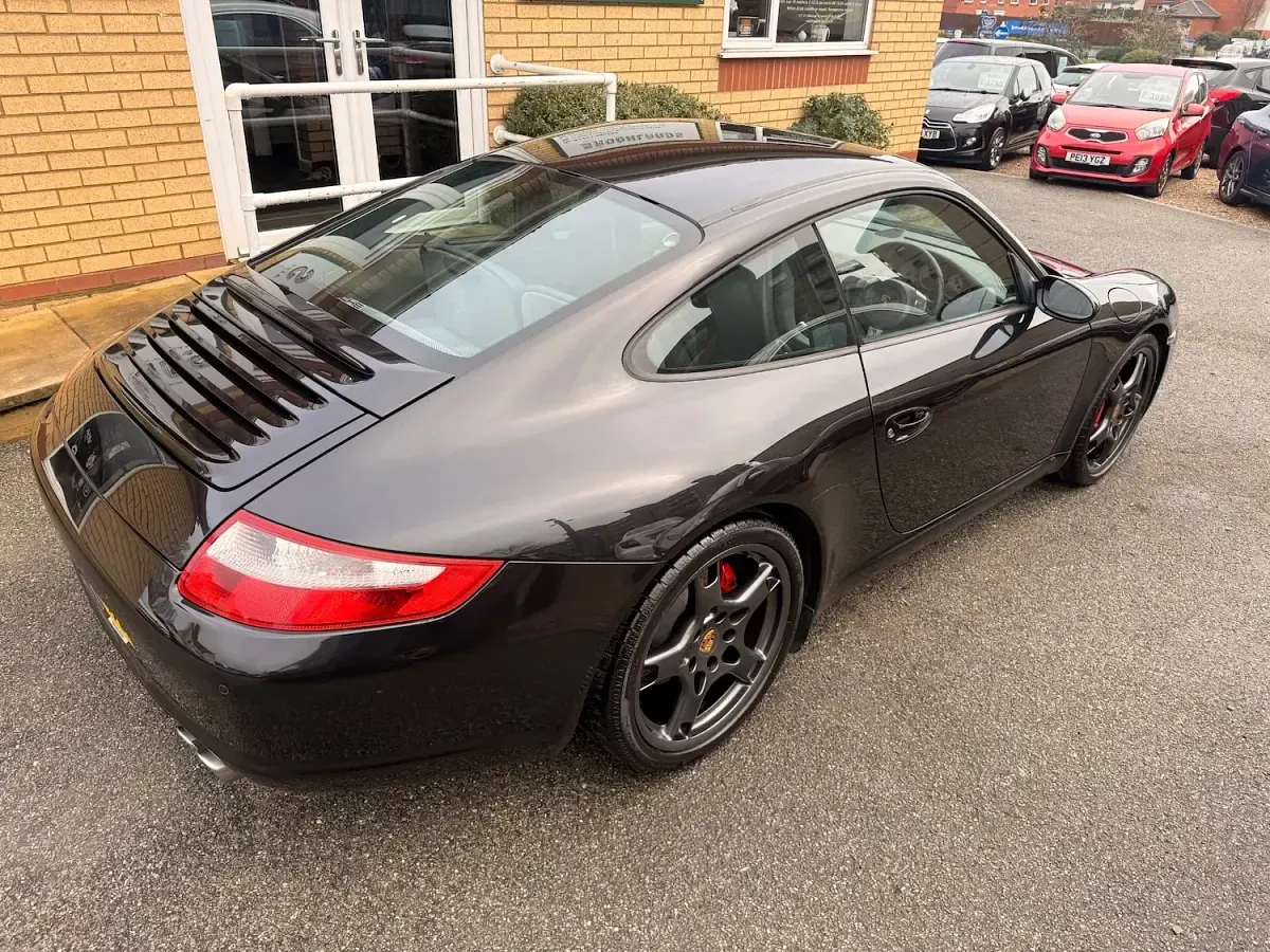 Used Porsche 911 355 HP (261 kW) 2006 Bassalt black Coupe