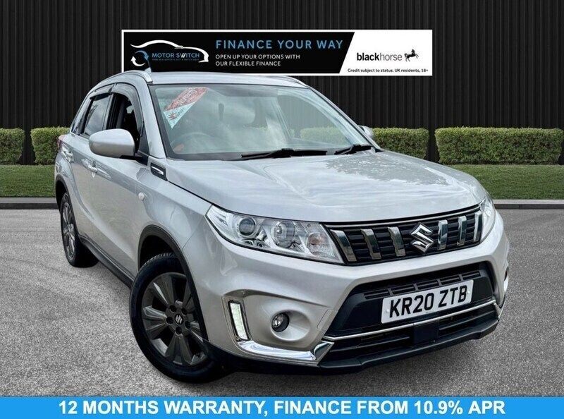 Silver Used 2020 Suzuki Vitara SZ-T SUV | £12,995 (Fair price) - Image 1/3