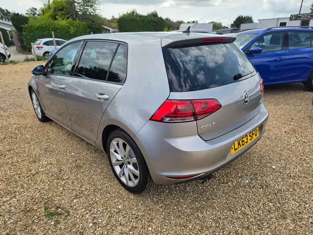 Used VW Golf VII GT 150 HP (110 kW) 2013 Silver Hatchback