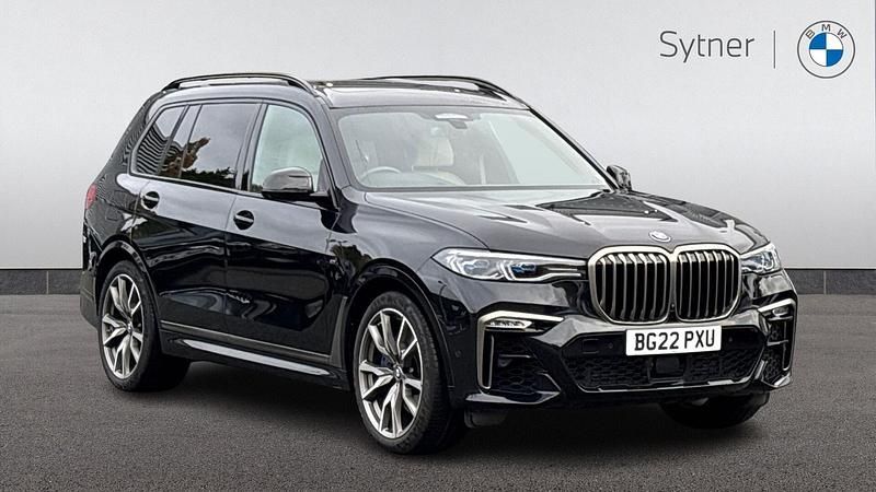 Black Used 2022 BMW X7 Comfort Edition SUV | £61,500 (Fair price) - Image 1/4