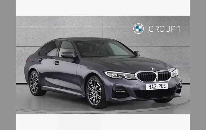 Grey Used 2021 BMW 330e M Sport Sedan | £23,990 (Fair price) - Image 1/4