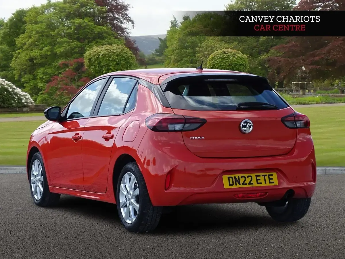 Begagnad Vauxhall Corsa Edition 75 HK (55 kW) 2022 Orange Halvkombi