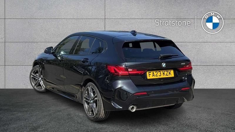 Used BMW 118 M Sport 134 HP (98 kW) 2023 Black Hatchback