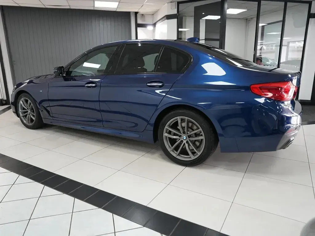 Used BMW 520 M Sport 190 HP (139 kW) 2018 Blue Sedan