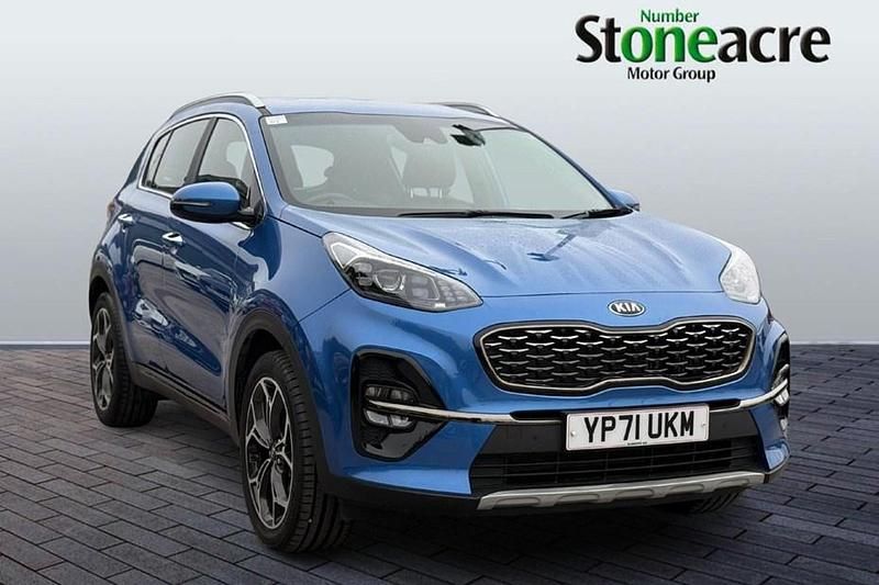 Blue Used 2022 Kia Sportage GT-Line SUV | £18,676 (Good price) - Image 1/1