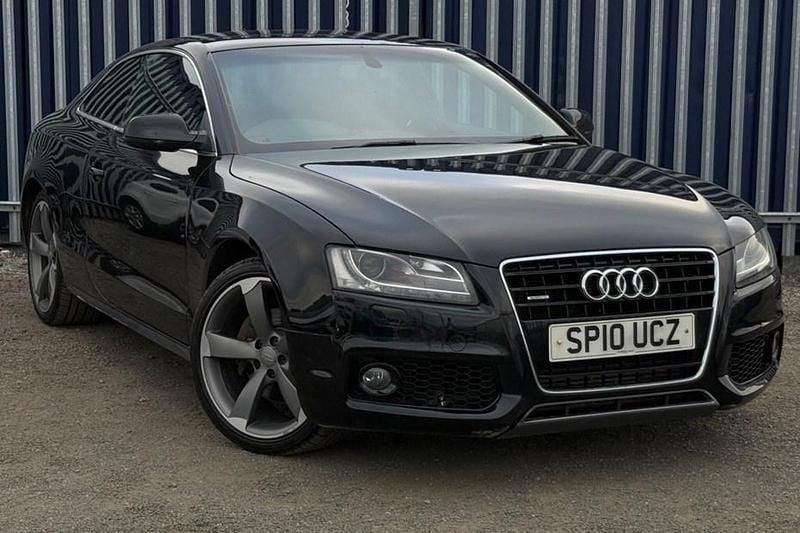 Black Used 2010 Audi A5 S-Line Coupe | £4,495 (Good price) - Image 1/1