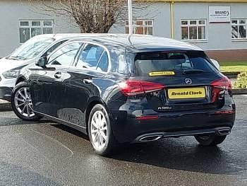 Used Mercedes A180 Premium 116 HP (85 kW) 2018 Black Hatchback
