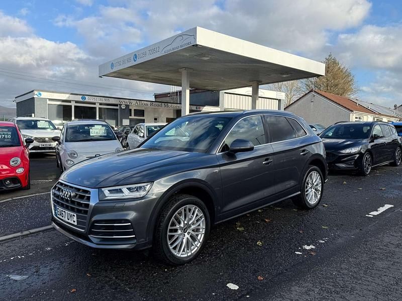 Grey Used 2017 Audi Q5 S-Line SUV | £16,450 (Fair price) - Image 1/4