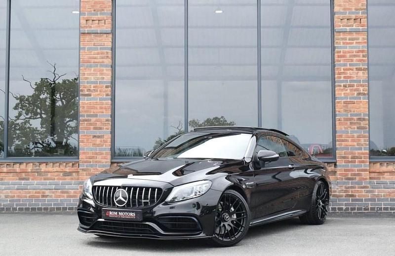Black Used 2020 Mercedes C63 AMG Coupe | £42,999 (Fair price) - Image 1/4