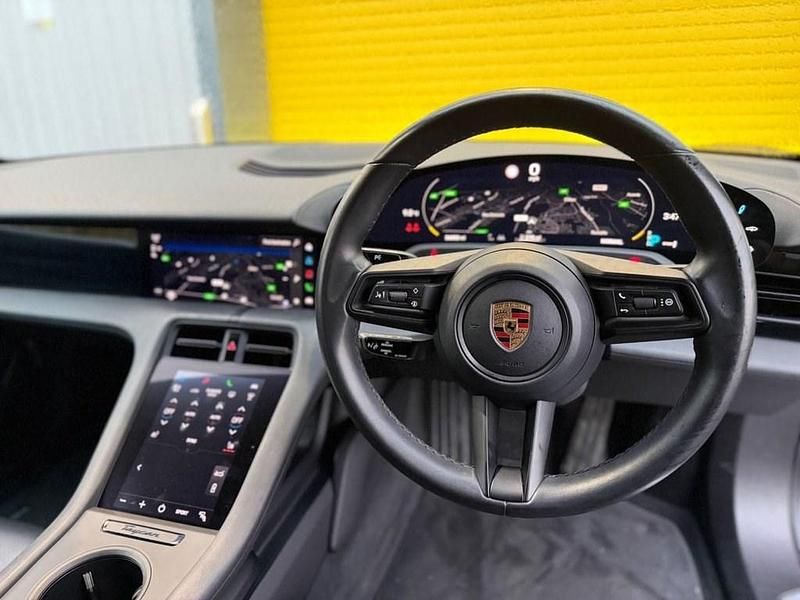 Used Porsche Taycan Performance Package 11 kW (15 HP) 2022 Grey Sedan