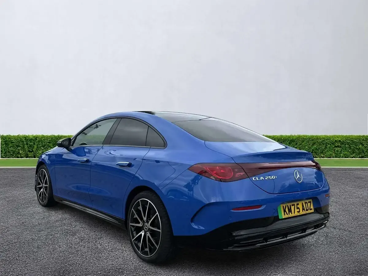Used Mercedes CLA 250+ AMG line 200 kW (272 HP) 2025 Blue Sedan