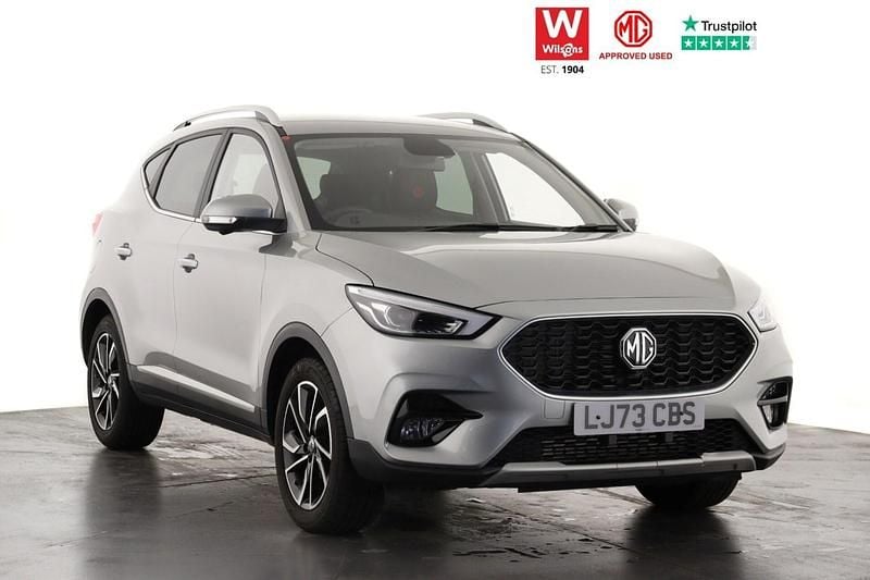 Silver Used 2023 MG ZS Exclusive Sedan | £17,099 (Fair price) - Image 1/4