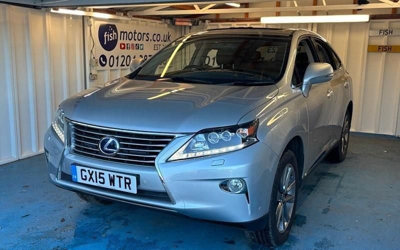 Used Lexus RX450h 298 HP (219 kW) 2014 Silver SUV