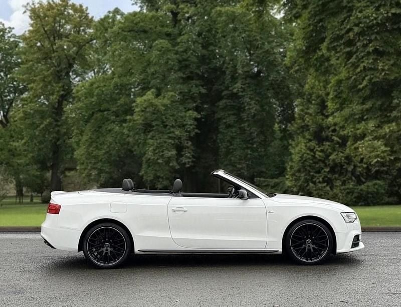 Used Audi A5 Cabriolet S-Line 190 HP (139 kW) 2016 White Cabriolet