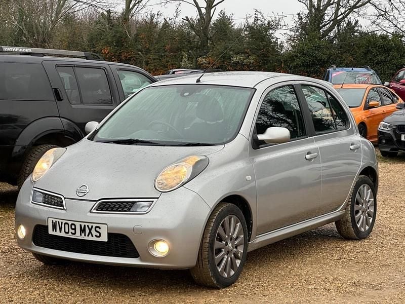 Used Nissan Micra Tekna 2009 Silver Hatchback