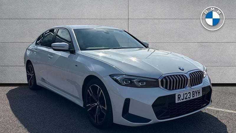 White Used 2023 BMW 320 M Sport | £26,500 (Good price) - Image 1/4