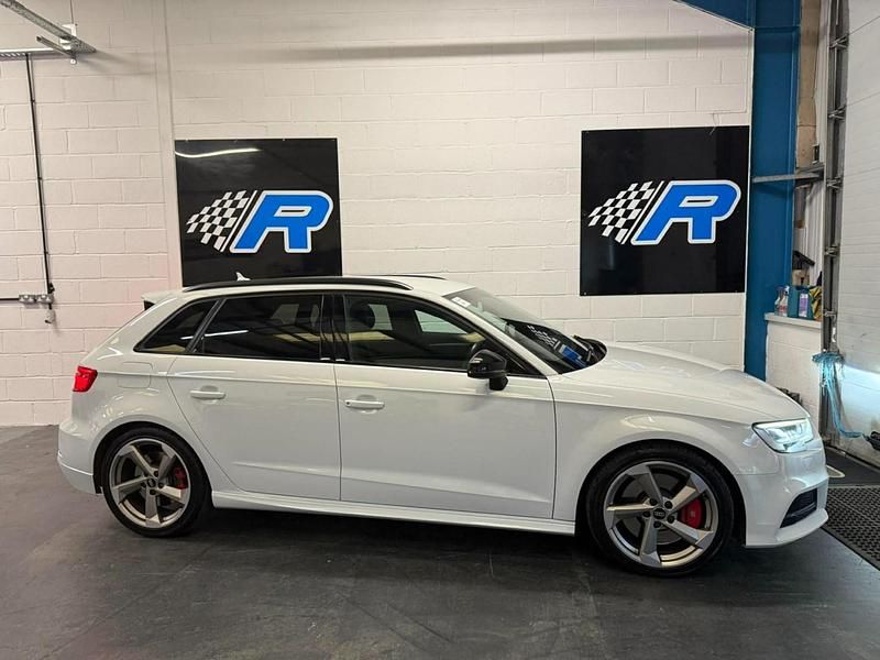 Used Audi S3 Sportback Black Edition 2017 White Hatchback