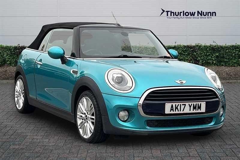 Turquiose Used 2017 Mini Cooper Cabriolet Cabriolet | £9,543 (Good price) - Image 1/4