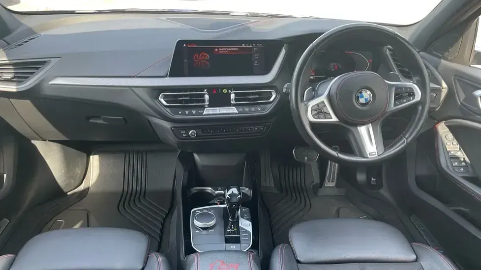 Used BMW 128 M Sport 261 HP (191 kW) 2021 Black Hatchback