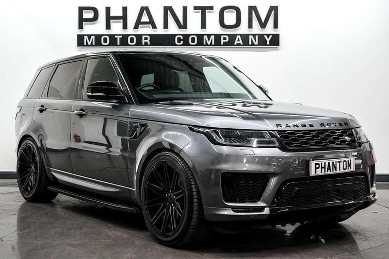 Grey Used 2018 Land Rover Range Rover Sport HSE SUV | £27,490 (A bit pricey) - Image 1/4