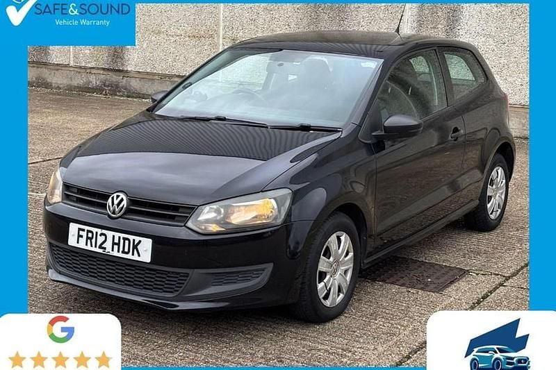 Black Used 2012 VW Polo S Hatchback | £2,995 (Good price) - Image 1/1