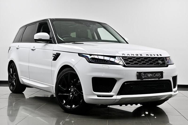 White Used 2019 Land Rover Range Rover Sport HSE Dynamic SUV | £27,995 (Fair price) - Image 1/4