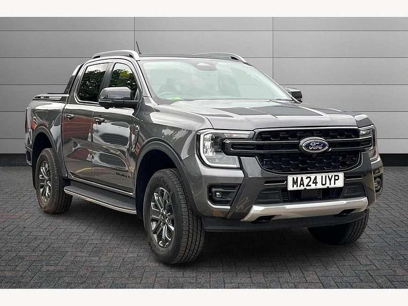 Silver Used 2024 Ford Ranger Wildtrack Pickup | £36,588 (Super price) - Image 1/4