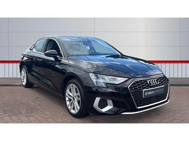 Black Used 2022 Audi A3 Sport Sedan | £19,299 (Super price) - Image 1/4