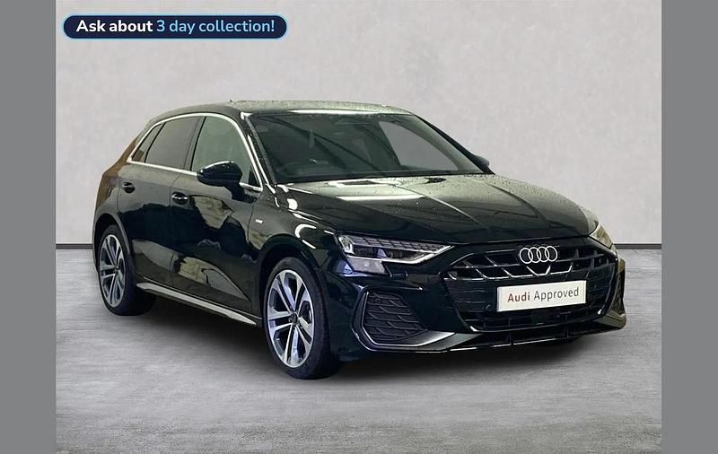 New Audi A3 e-tron S-Line 200 HP (147 kW) 2026 Black Hatchback