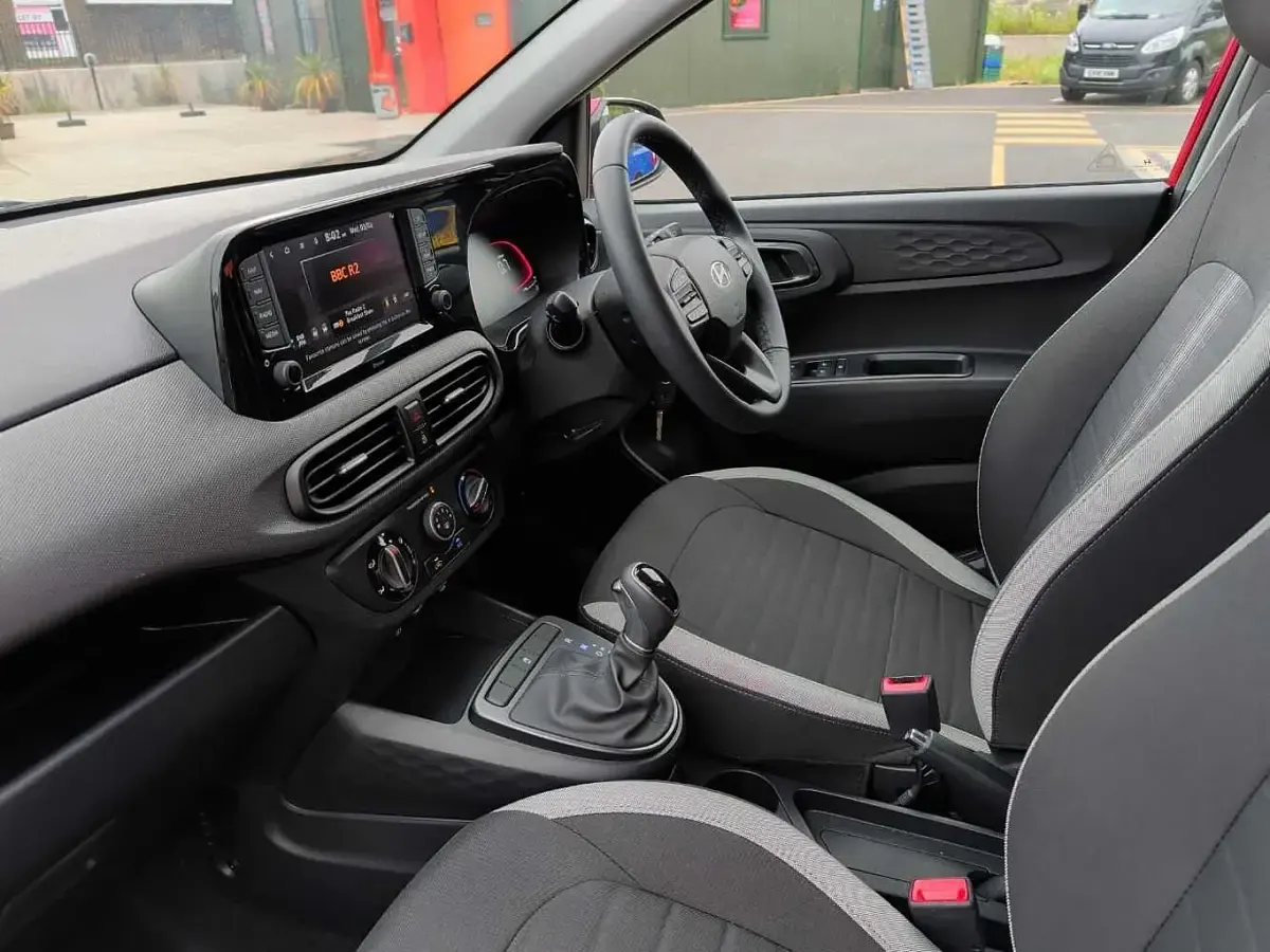 New Hyundai i10 Advanced 2026 Red Hatchback