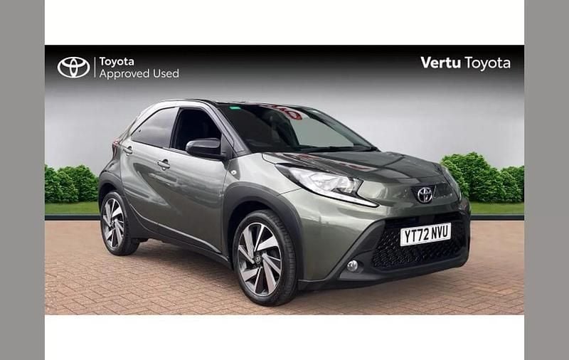 Green Used 2022 Toyota Aygo Hatchback | £12,241 (Fair price) - Image 1/4