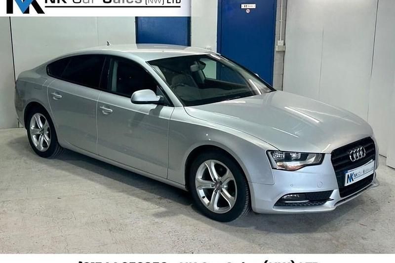 Used Audi A5 Sportback Design 143 HP (105 kW) 2012 Silver Hatchback