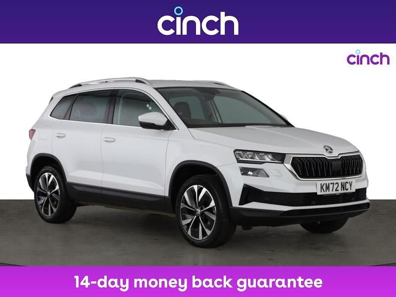 White Used 2022 Skoda Karoq SE L SUV | £21,419 (Fair price) - Image 1/4