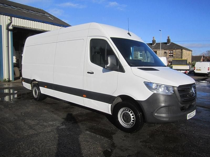White Used 2022 Mercedes Sprinter Progressive Van | £20,690 (Fair price) - Image 1/4