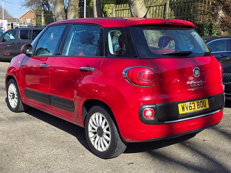 Used Fiat 500L Easy 95 HP (69 kW) 2013 Red MPV