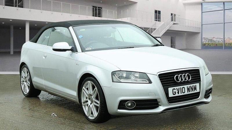 Used Audi A3 Cabriolet S-Line 2010 Silver Cabriolet